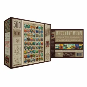 National Parks Emblems Jigsaw Puzzle