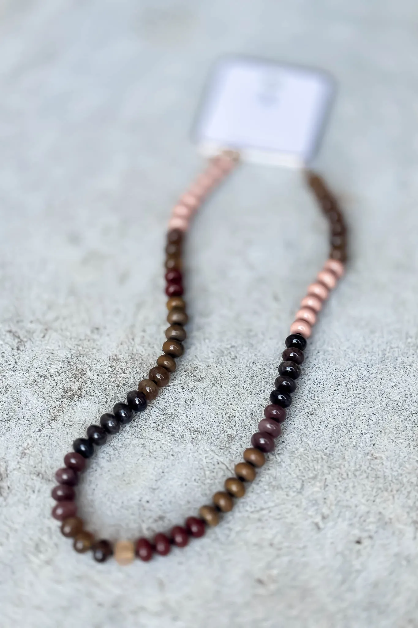 Natural Agate Like Natural Beaded Necklace