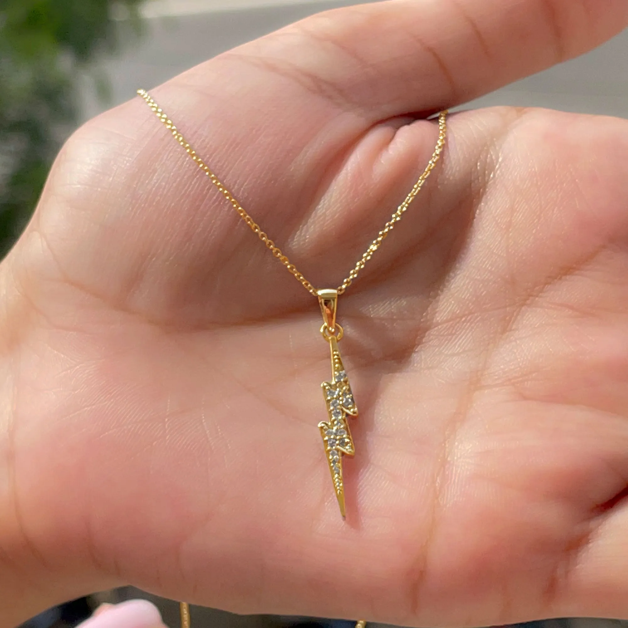 Natural Diamond Celestial Pendant in Gold