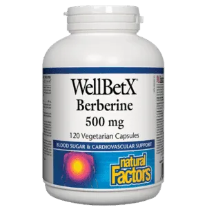 Natural factors - wellbetx berberine 500mg