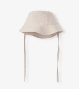 Natural Linen Bucket Hat