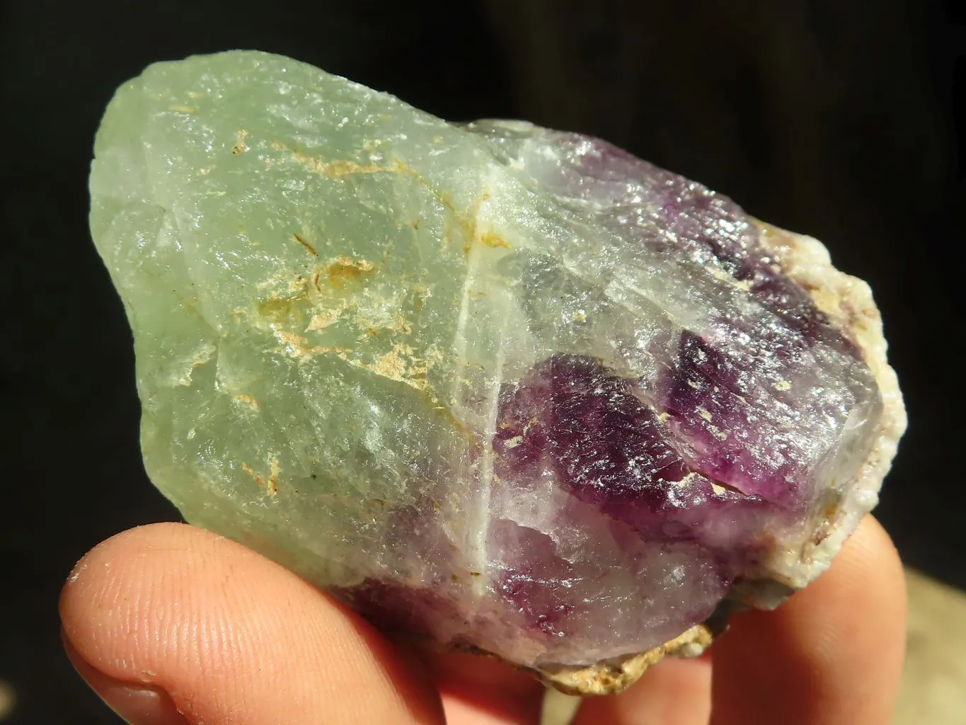 Natural Rough Watermelon Fluorite Cobbed Specimens  x 14 From Uis, Namibia