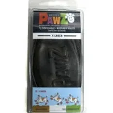 Natural Rubber Dog Boots in Black