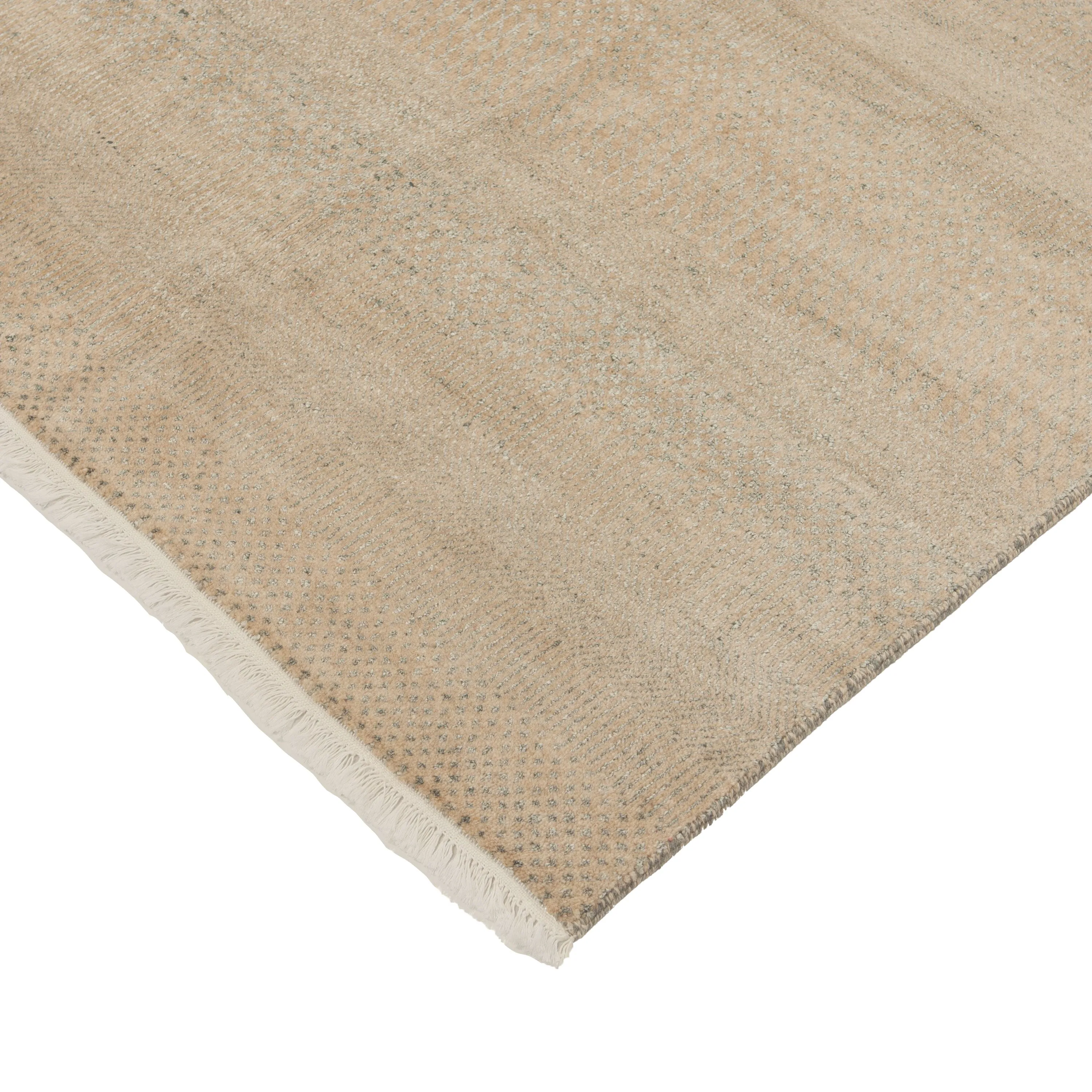 Natural Solid Indo Savannah Rug - 7'9" x 10'3"