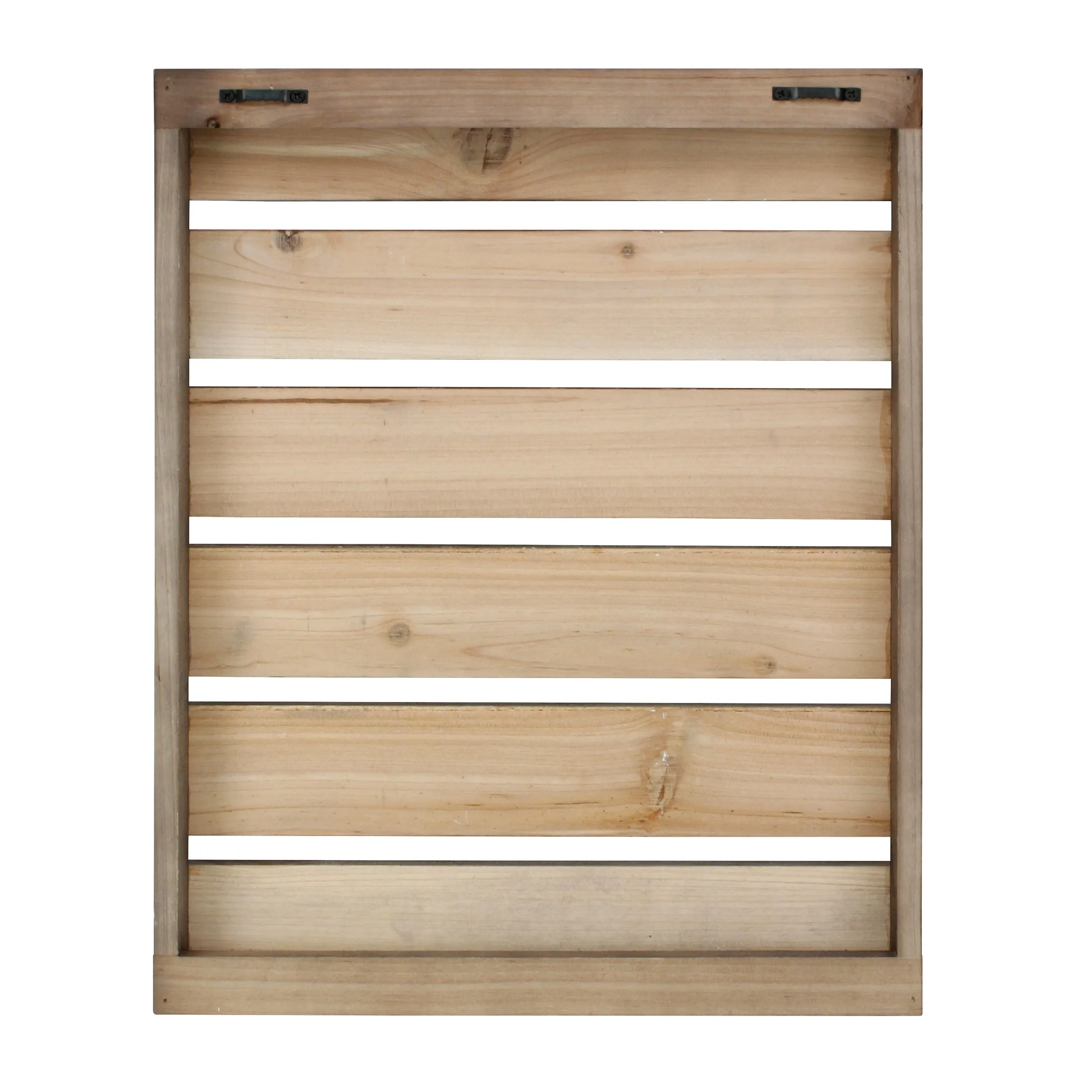 Natural Wood Plank Frame with Clip