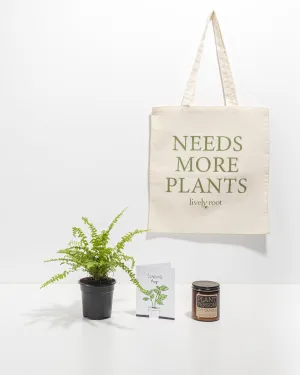 Nature & Nurture Care Package: Pet Friendly Plant