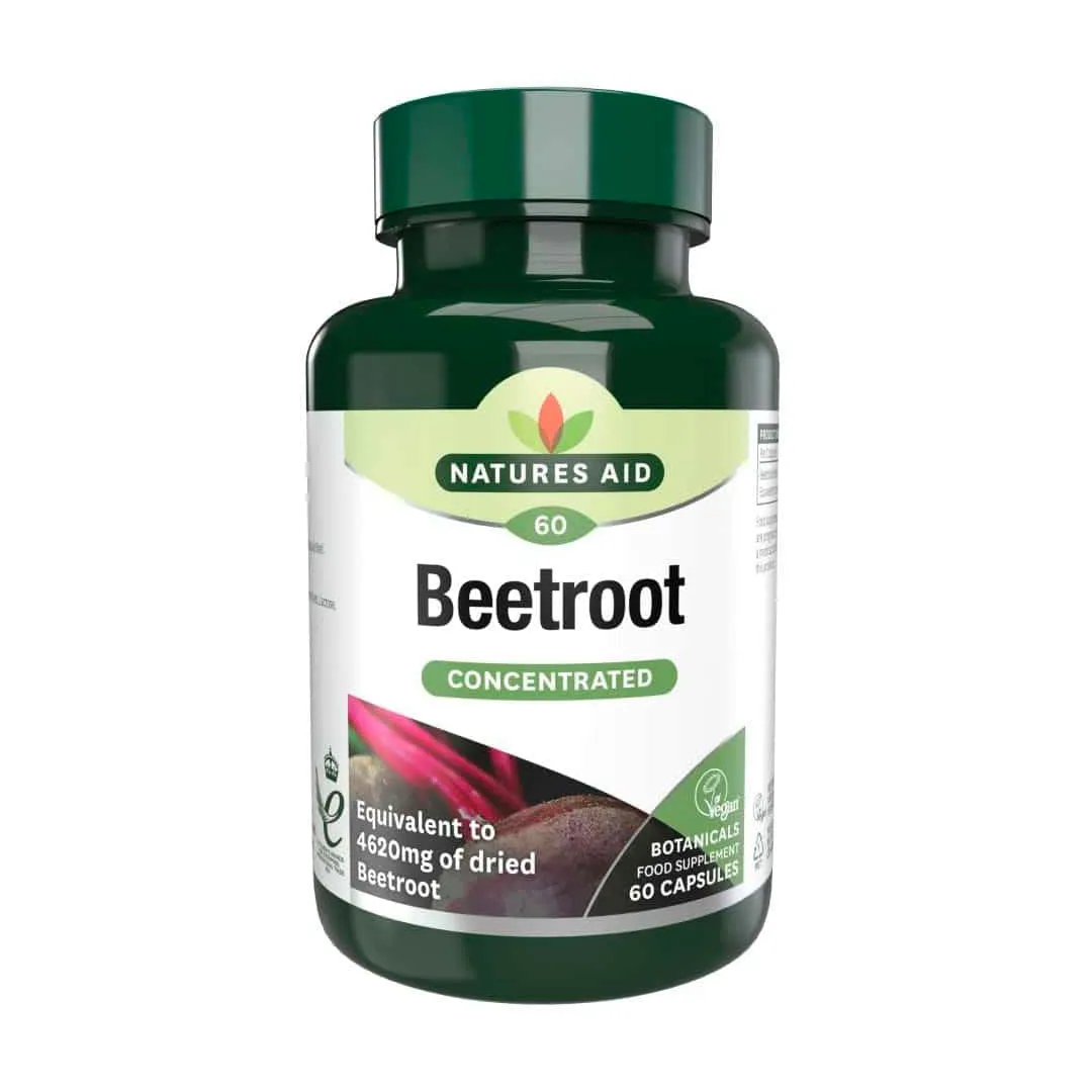 Nature's Aid Beetroot 60 Capsules