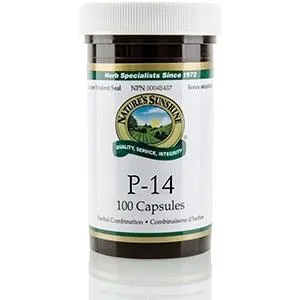 Nature's sunshine - p-14 herbal combination -100 caps