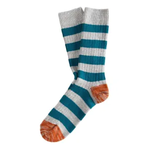 Nautical Turn Lake Socks