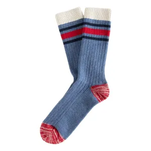 Nautical Turn Montauk Socks