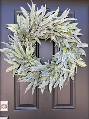 Nautical Wreath with Eucalyptus and Bay Leaf