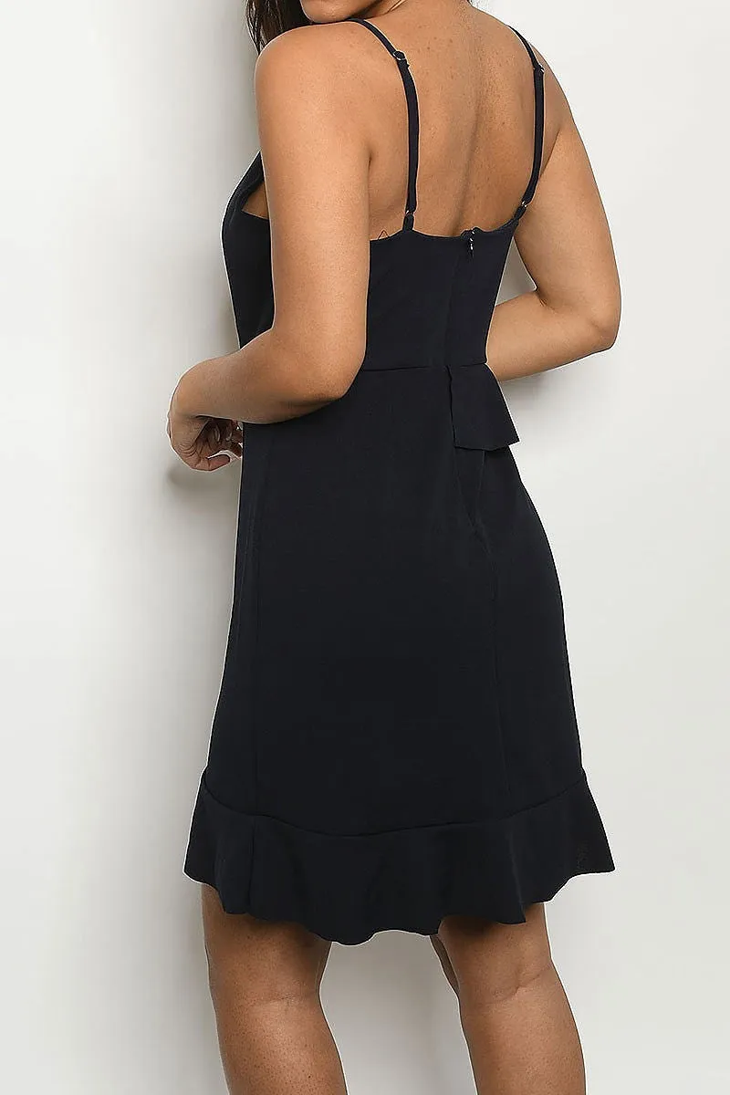 Navy Blue Cocktail Dress