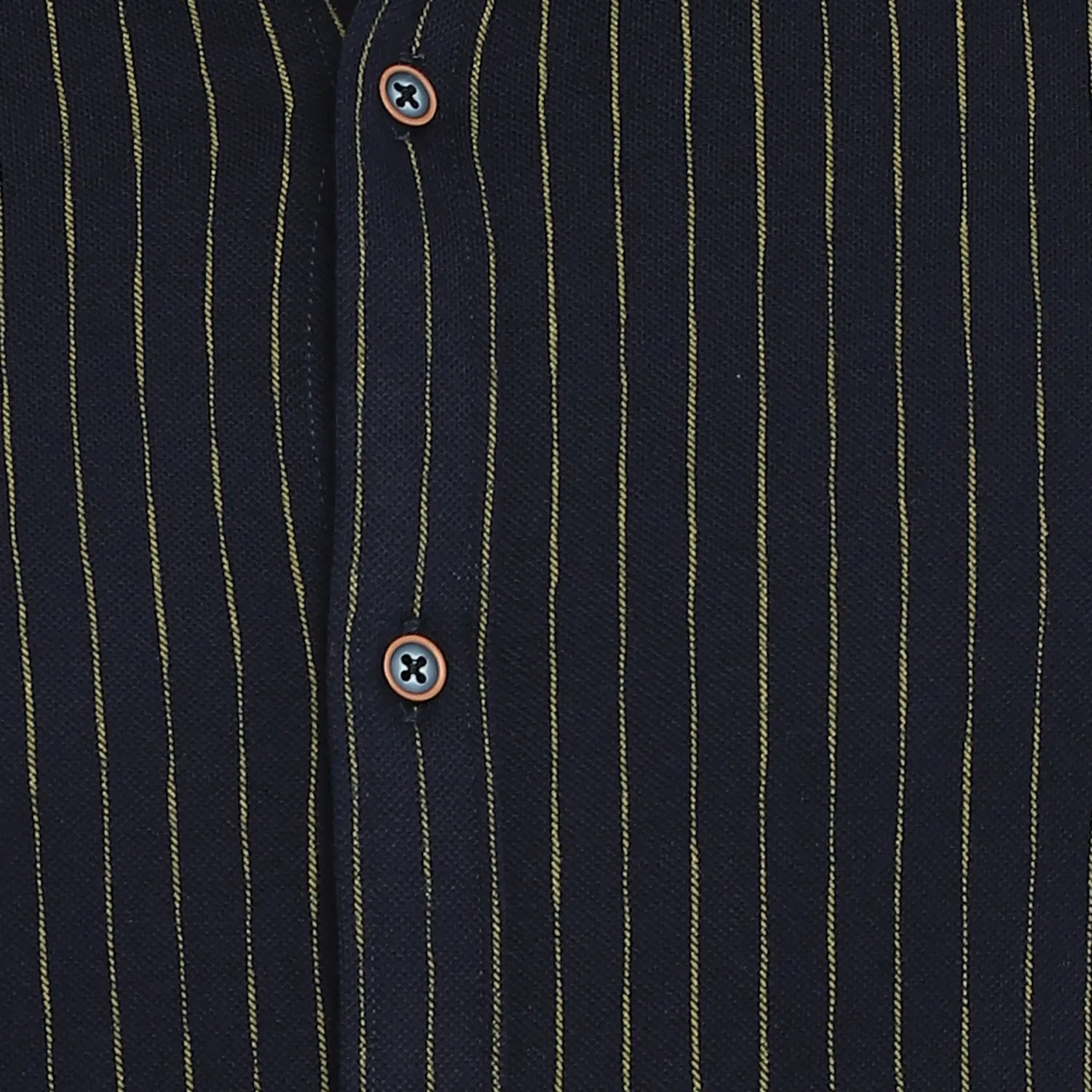 Navy Blue Cotton Printed Ultra Slim Fit Shirt