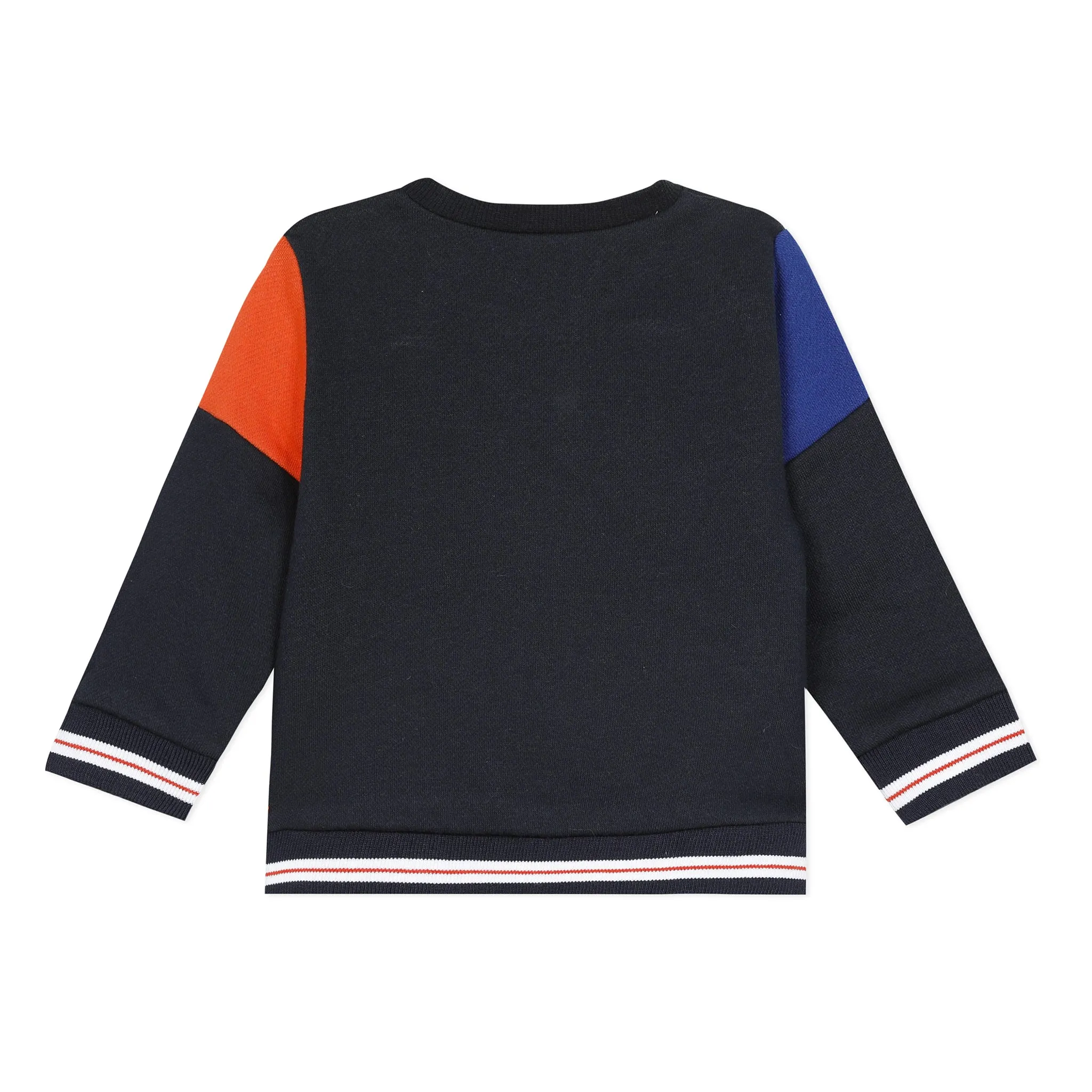 Navy blue graphic fleece sweatshirt  - FINAL SALE