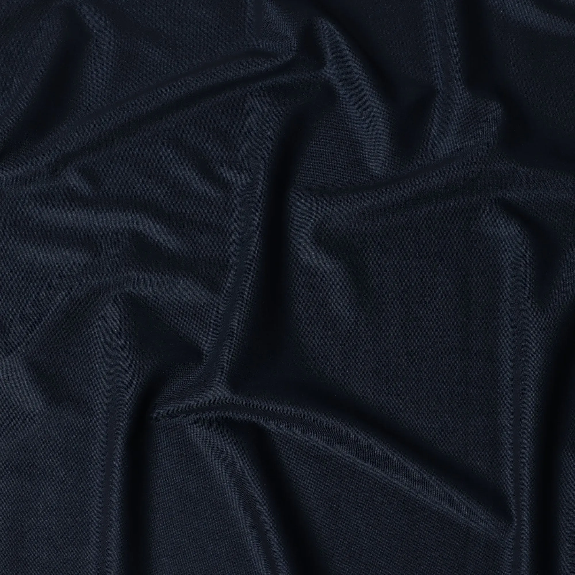 Navy Blue LOROPIANA Super 150's All Wool Suiting Fabric - 3.5 Meters, 150 cm Width, Made in Italy-D21244