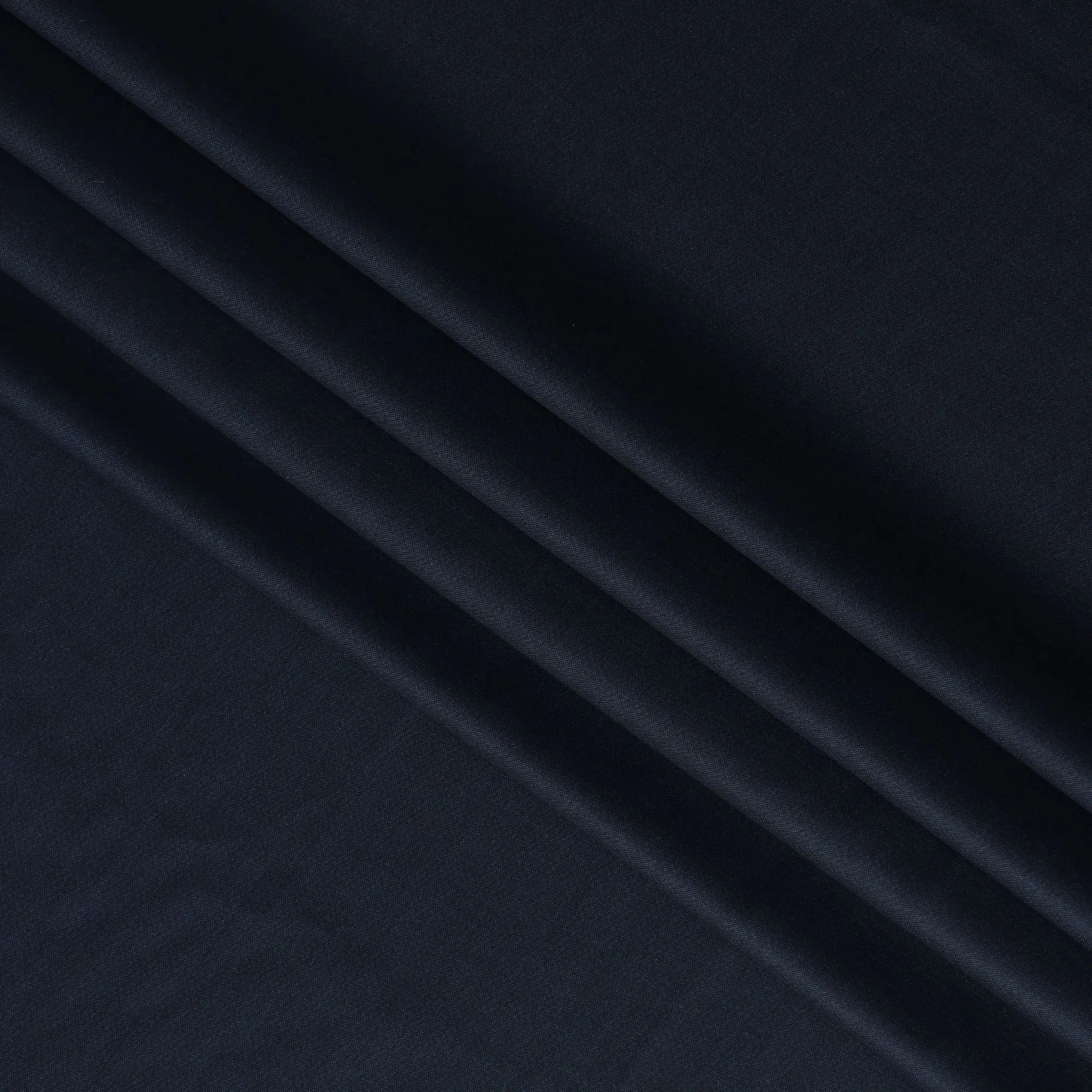 Navy Blue LOROPIANA Super 150's All Wool Suiting Fabric - 3.5 Meters, 150 cm Width, Made in Italy-D21244