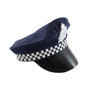 Navy Blue Police Cap