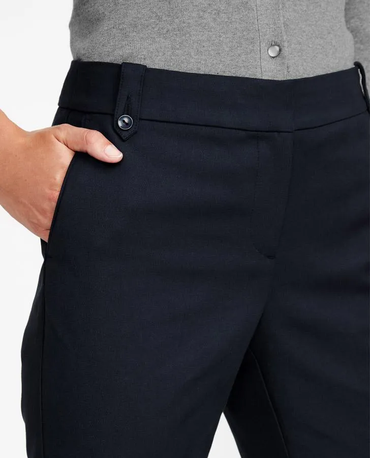 Navy Cafe Trousers