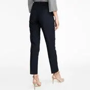 Navy Cafe Trousers