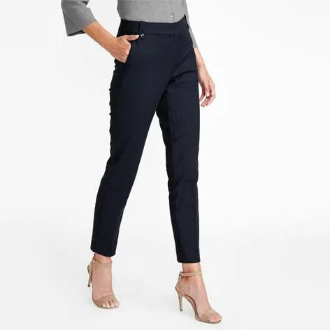 Navy Cafe Trousers