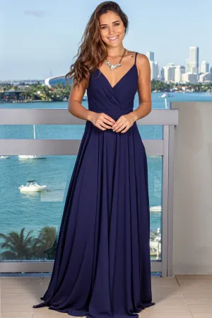 Navy Maxi Dress