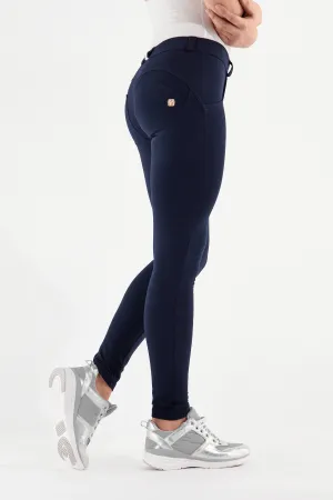 Navy Mid Rise Full Length