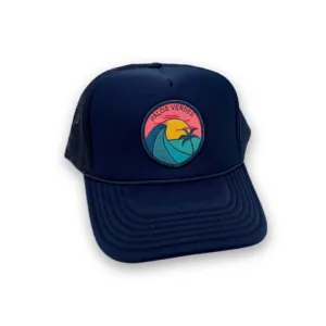 Navy Palos Verdes Hat (Wave Patch)