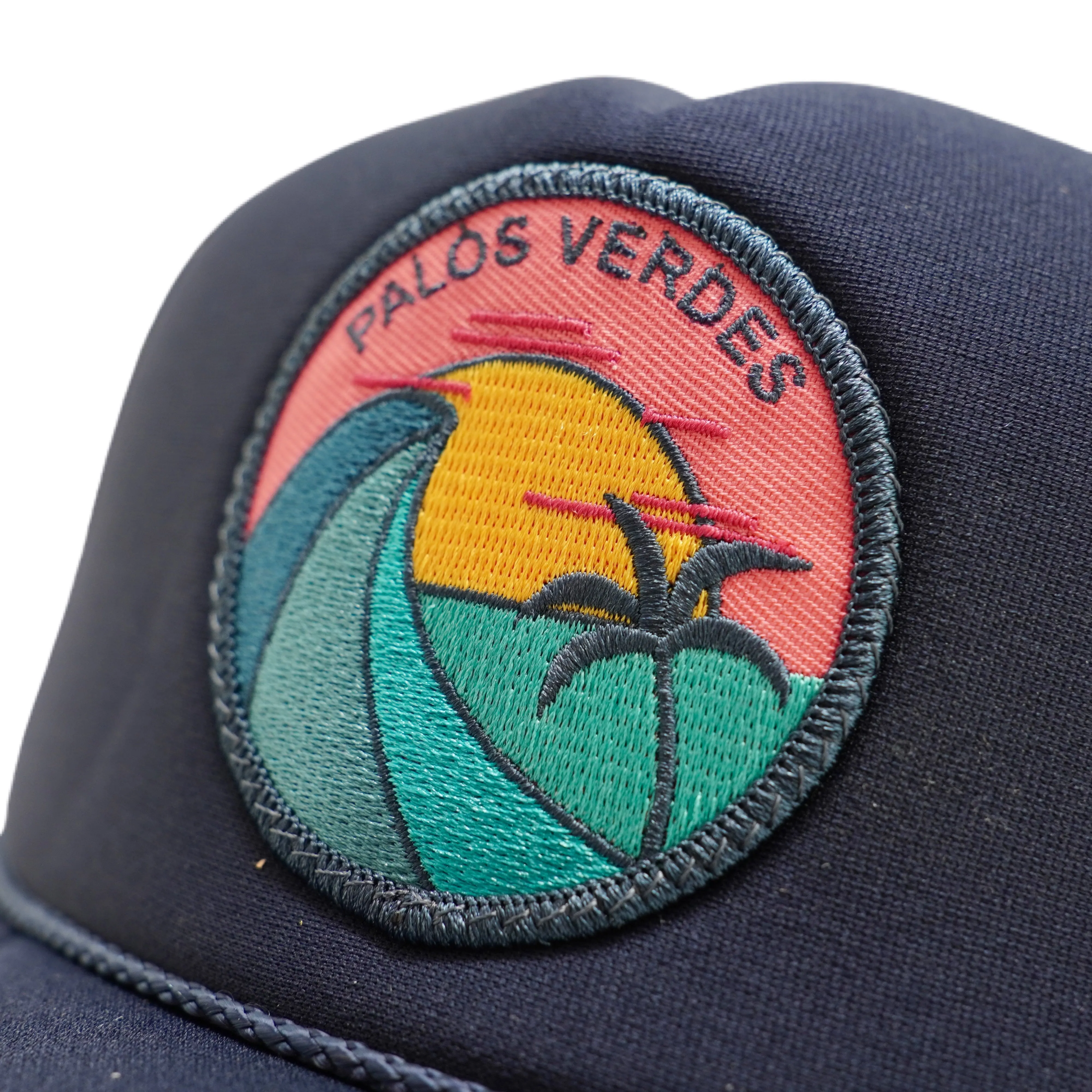 Navy Palos Verdes Hat (Wave Patch)