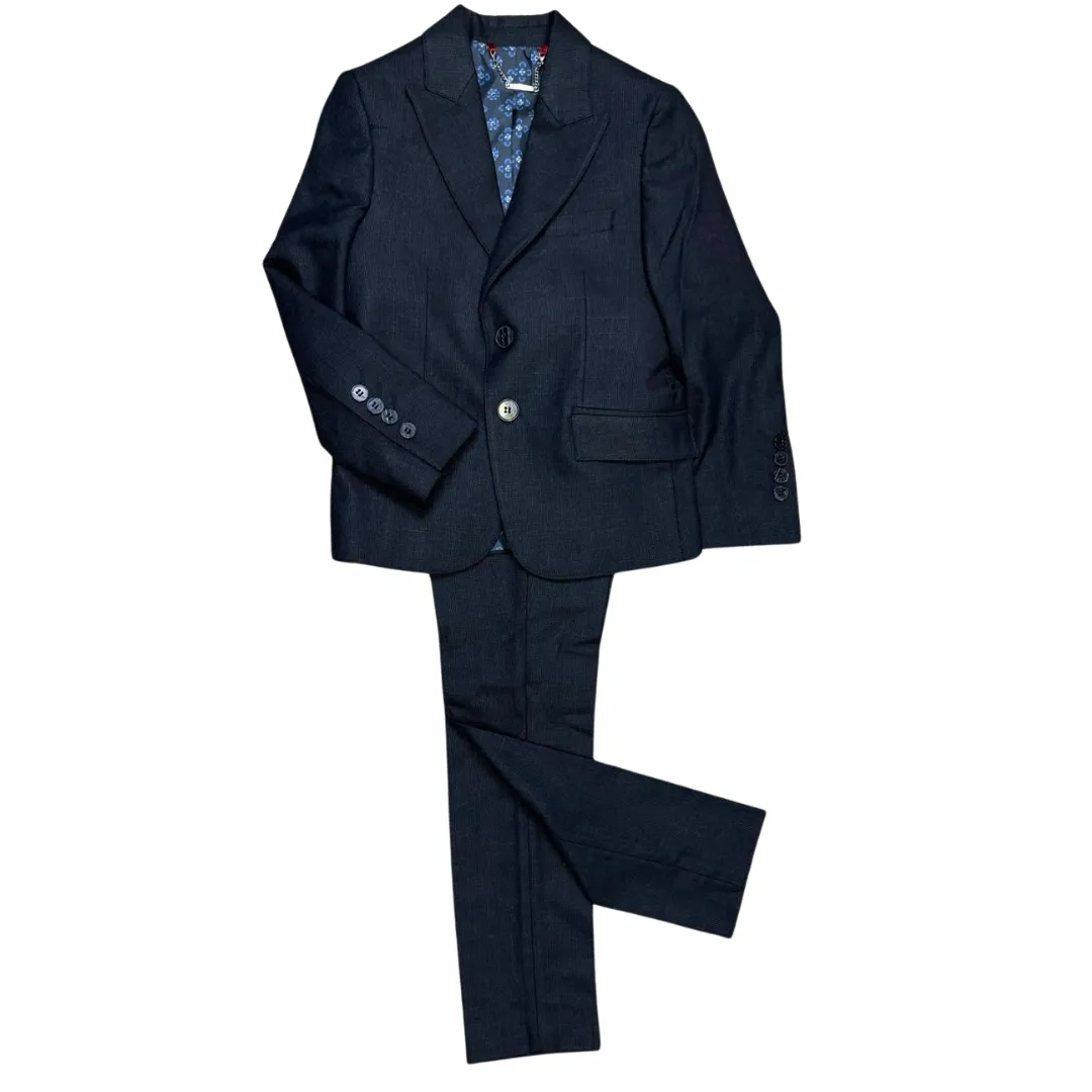 Navy Two Button Suit