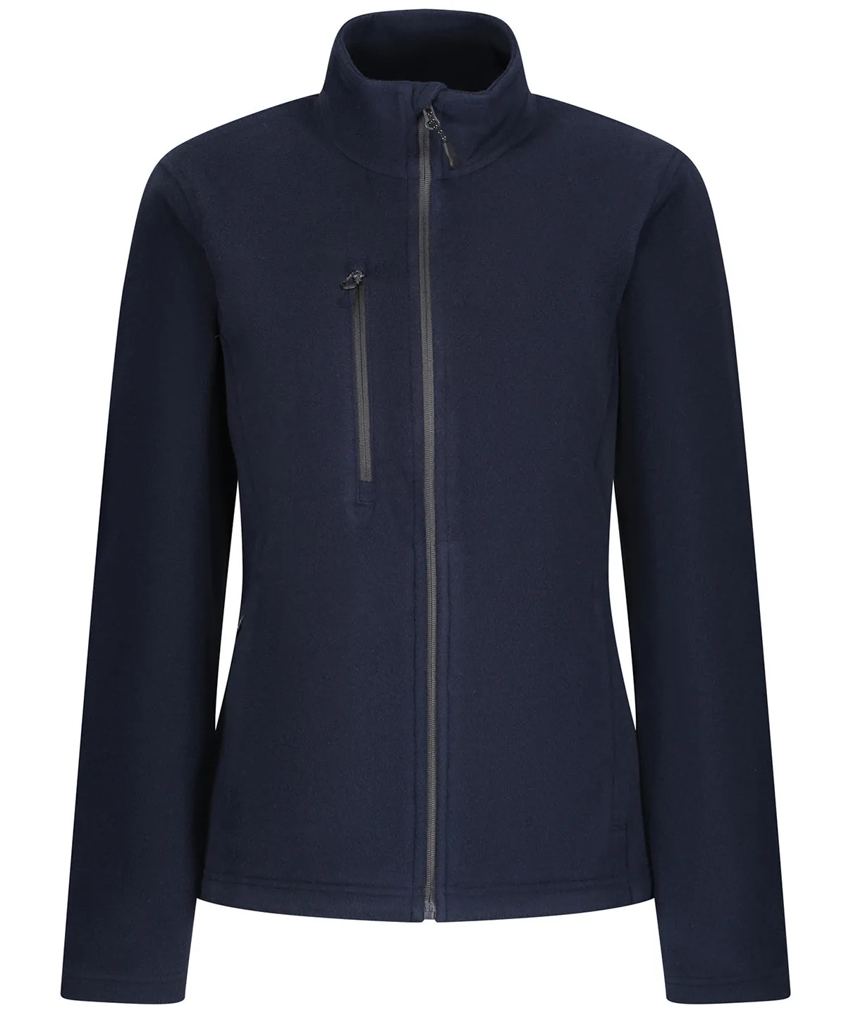 Navy - Women's Honestly made recycled full zip fleece