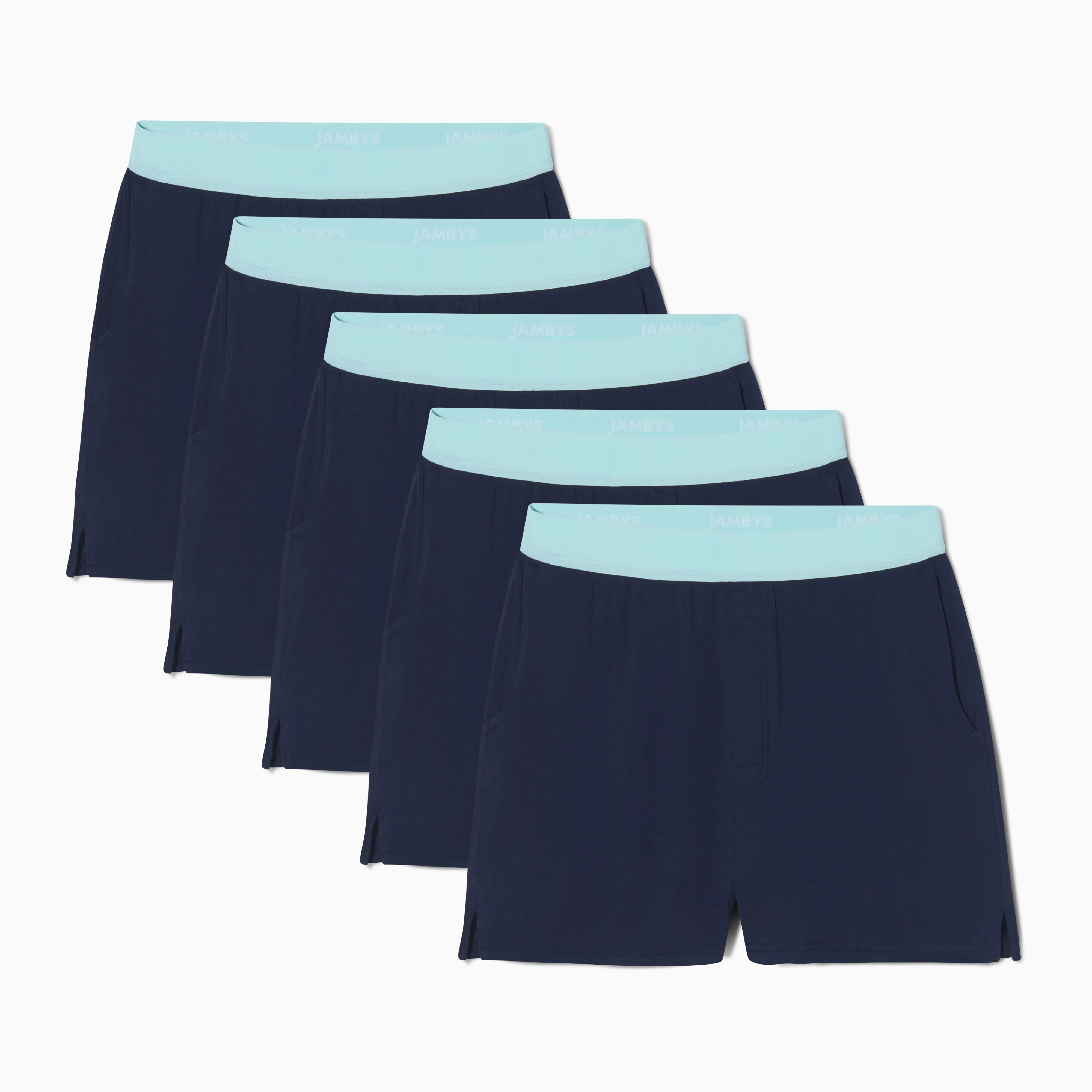 Navy/Mint 5-Pack Jambys