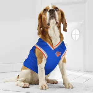 NBA NY Knicks Basketball Dog & Cat Mesh Jersey