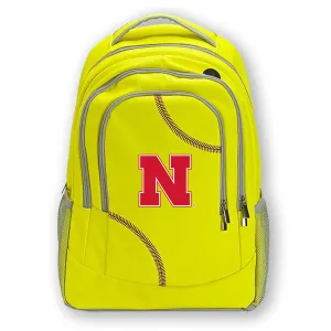 Nebraska Cornhuskers Softball Backpack