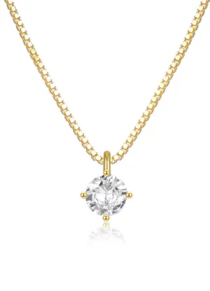 Necklace | Eternal Brilliance | 18K Gold Plated