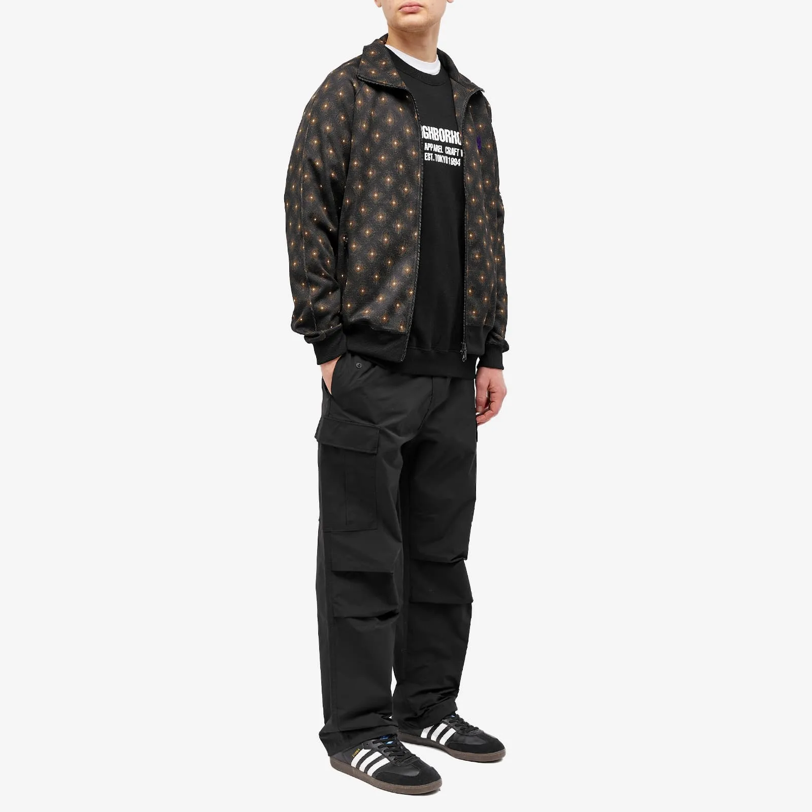 Neighborhood Classic Crew Sweater, black