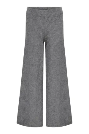 Nella Trousers - Medium Grey Melange