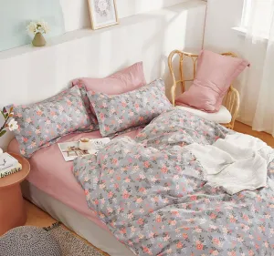 Nellie Quilt Cover Set Range Pink