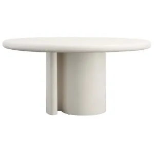 Nemus Outdoor Dining Table, White