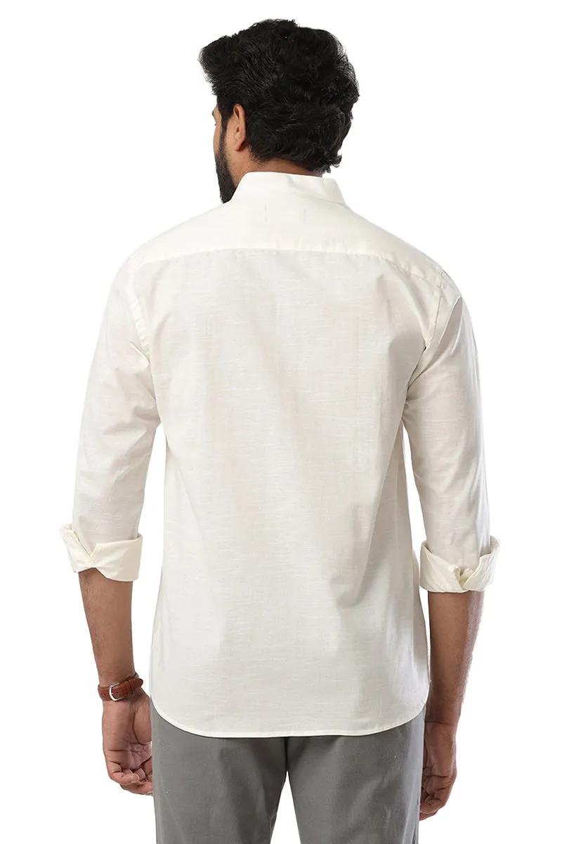 Neo - Off White Formal Shirt For Men | Ariser