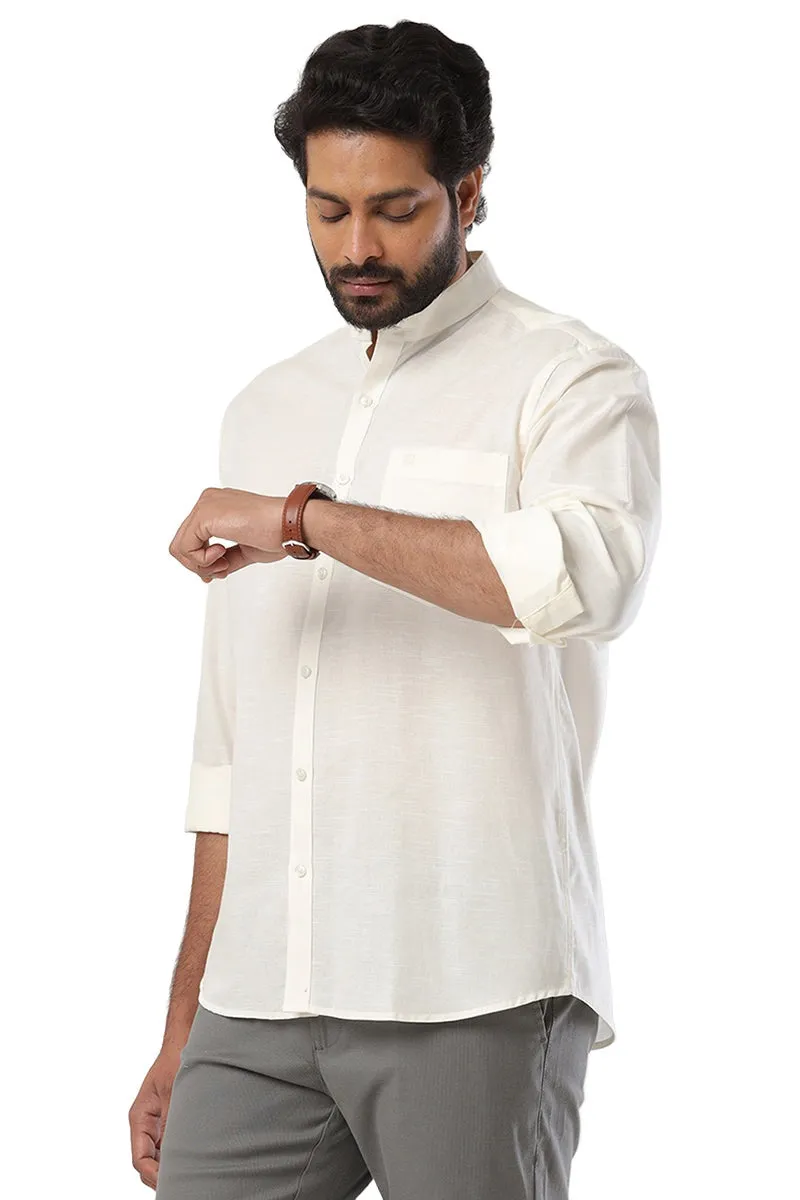 Neo - Off White Formal Shirt For Men | Ariser