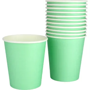 Neon Mint Cups - 12 Pkt