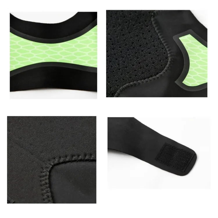 Neoprene Sports Ankle Support Ankle Compression Fixed Support Protective Strap, Specification: Right Foot (Green)