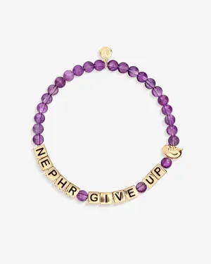 Nephr Give Up Bracelet in Amethyst