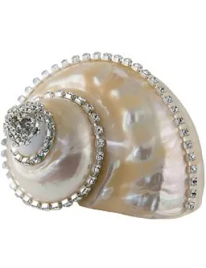 Neptune's Jewels Crystal Shell Collection Turbo Burgess Pearl