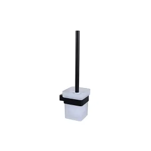 Nero Celia Toilet Brush Holder Matte Black