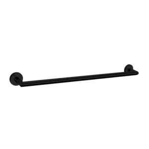 Nero Dolce Single Towel Rail 700mm - Matte Black