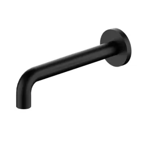 Nero X Plus Wall Basin Set Spout Only 215mm Matte Black