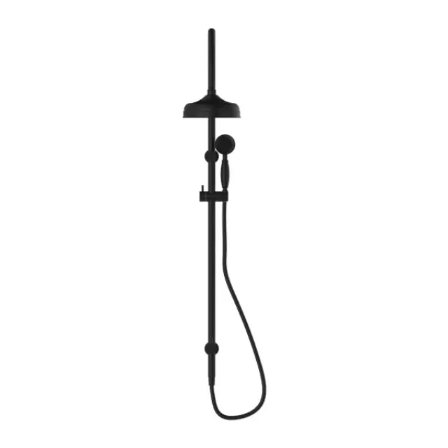 Nero York Twin Shower With Metal Hand Shower Matte Black