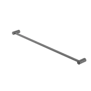 Nero Zen SS316L Single Towel Rail 800mm Graphite