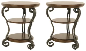 Nestor 2-Piece End Table Set